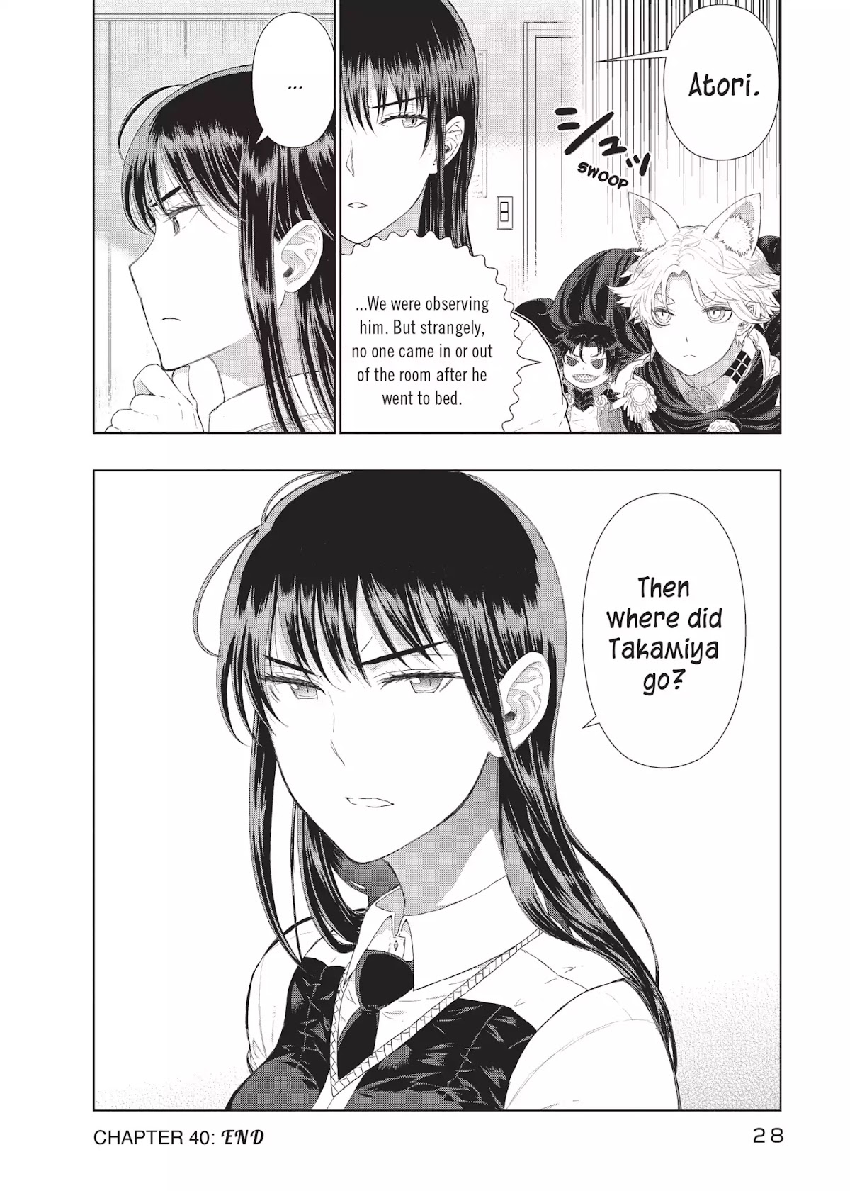 Witchcraft Works Chapter 40 page 14 - Chapter 40: Takamiya and Kasumi's Piñata