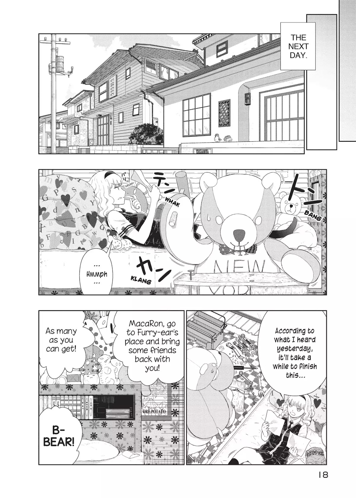 Witchcraft Works Chapter 40 page 4 - Chapter 40: Takamiya and Kasumi's Piñata