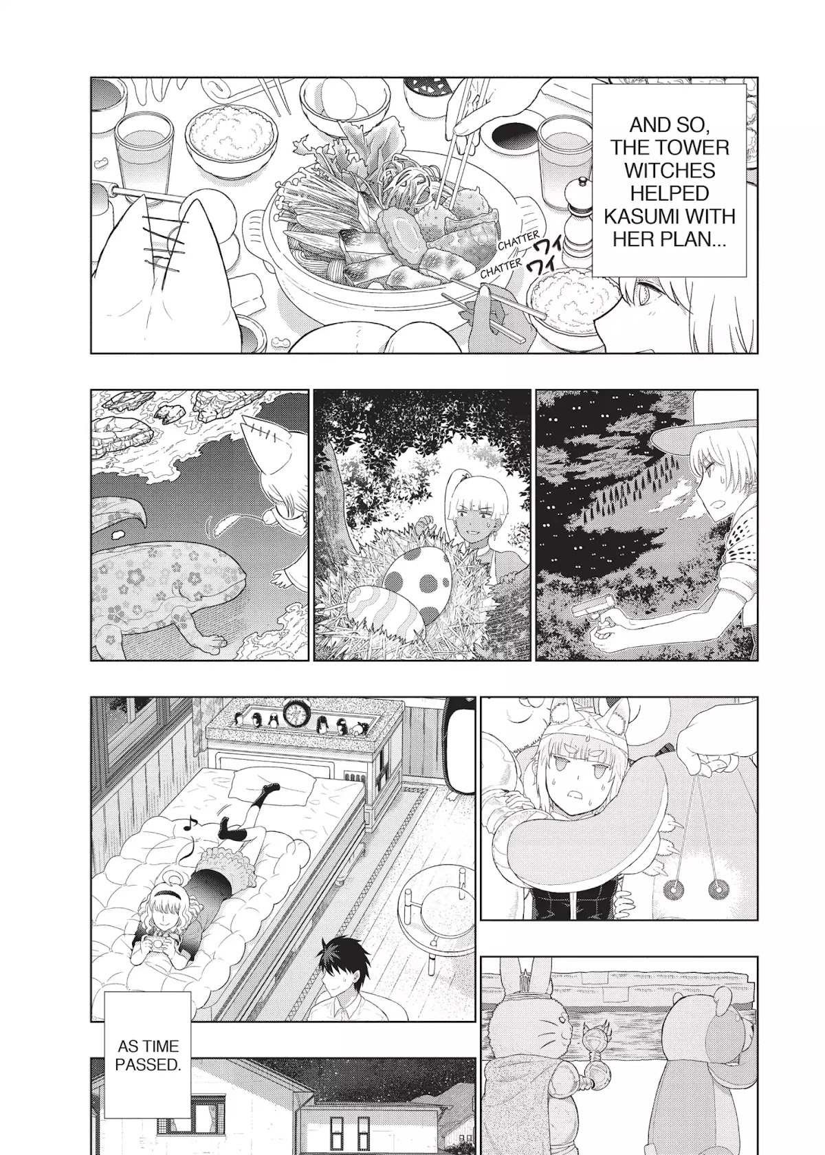 Witchcraft Works Chapter 40 page 8 - Chapter 40: Takamiya and Kasumi's Piñata