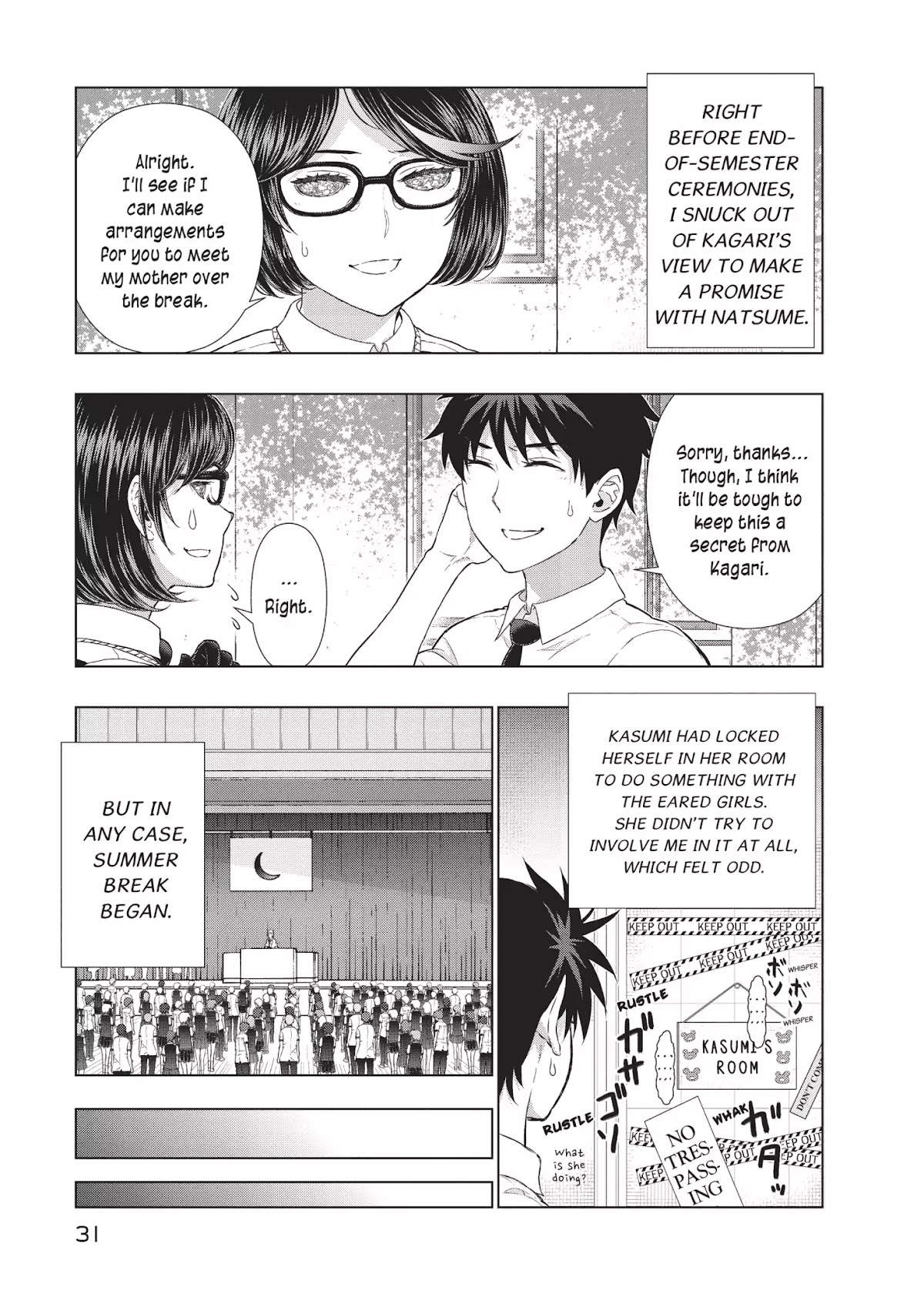 Witchcraft Works Chapter 41 page 1 - Chapter 41: Takamiya and Kasumi's World (Part 1)