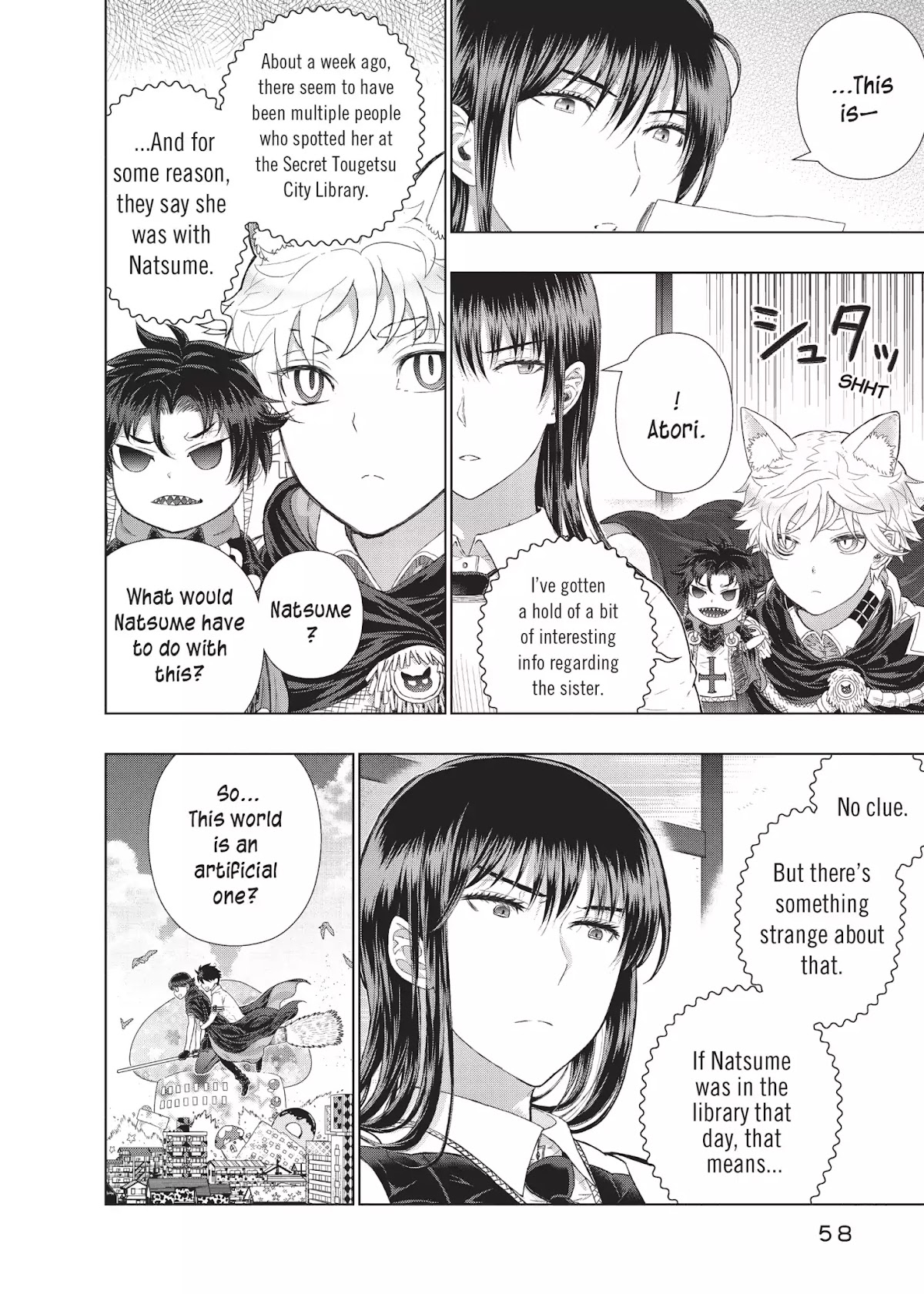 Witchcraft Works Chapter 41 page 28 - Chapter 41: Takamiya and Kasumi's World (Part 1)