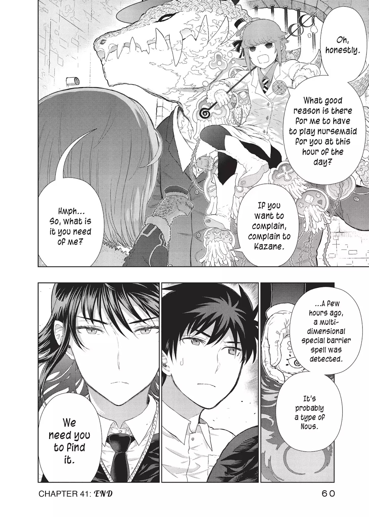 Witchcraft Works Chapter 41 page 30 - Chapter 41: Takamiya and Kasumi's World (Part 1)