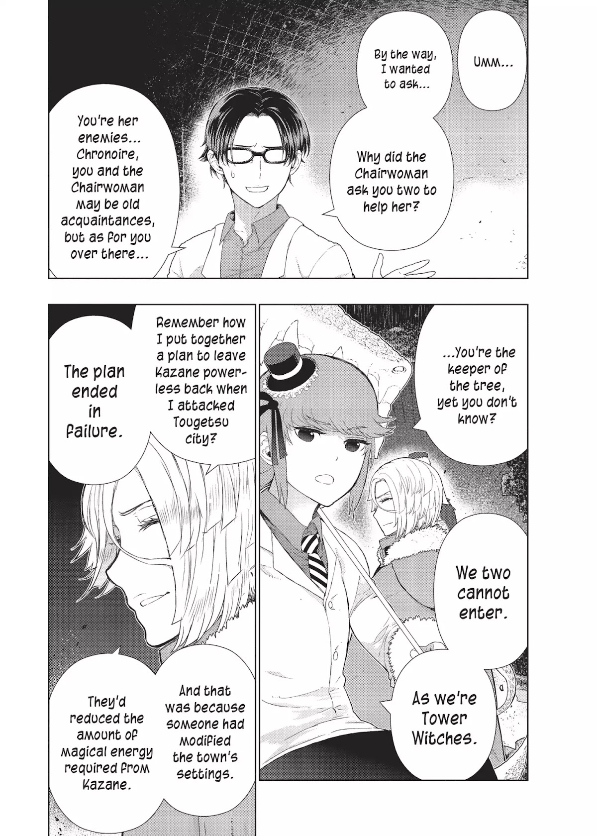 Witchcraft Works Chapter 44 page 5 - Chapter 44: Takamiya and Kasumi's World (The Aftermath)
