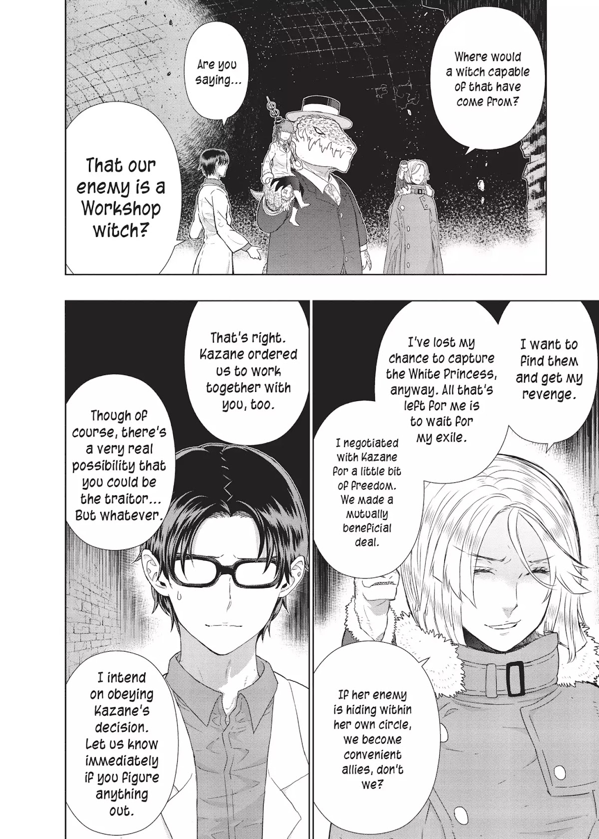 Witchcraft Works Chapter 44 page 6 - Chapter 44: Takamiya and Kasumi's World (The Aftermath)