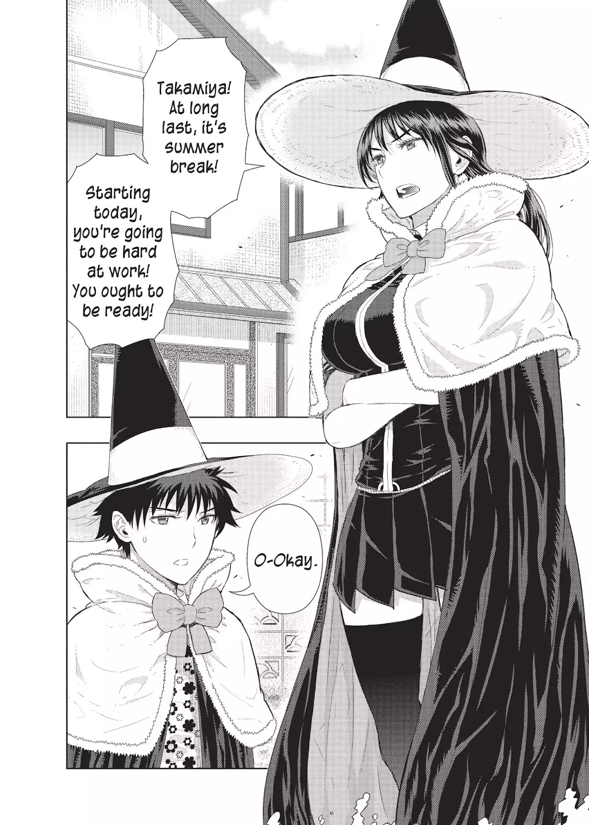 Witchcraft Works Chapter 45 page 4 - Chapter 45: Takamiya and Kagari's Summer Lessons
