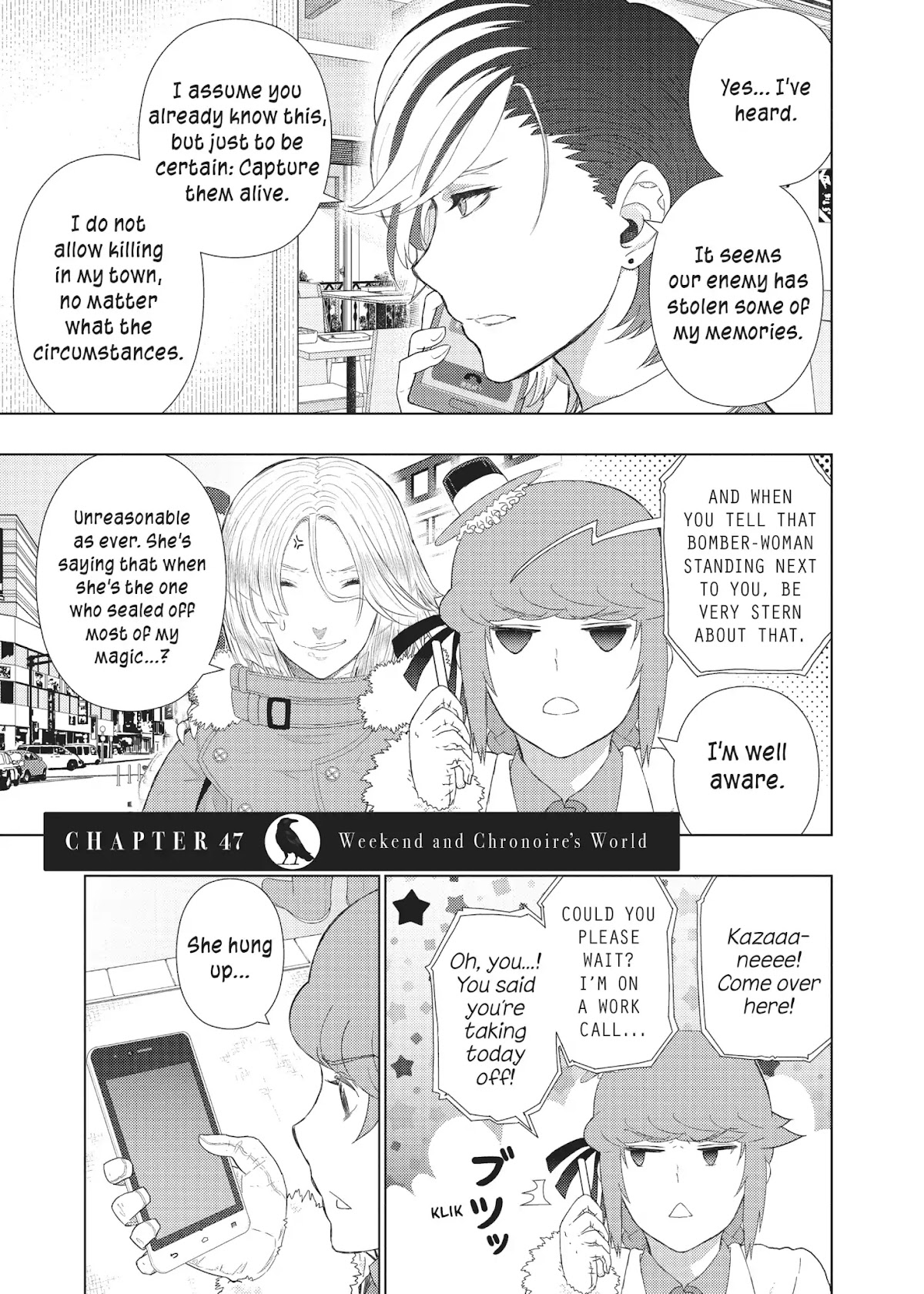 Witchcraft Works Chapter 47 page 4 - Chapter 47: Weekend and Chronoire's World