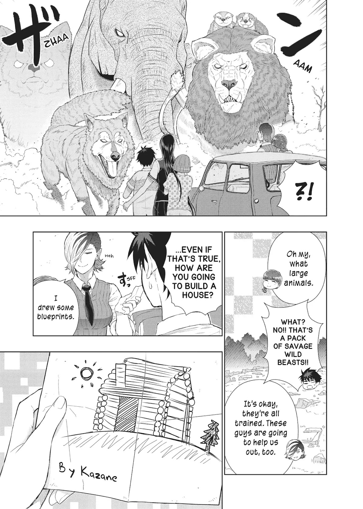 Witchcraft Works Chapter 49 page 15 - Chapter 49: Takamiya and Kazane's House