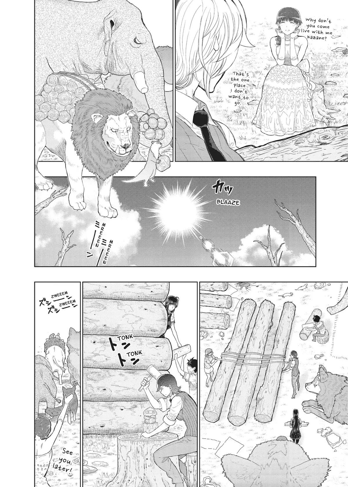 Witchcraft Works Chapter 49 page 18 - Chapter 49: Takamiya and Kazane's House