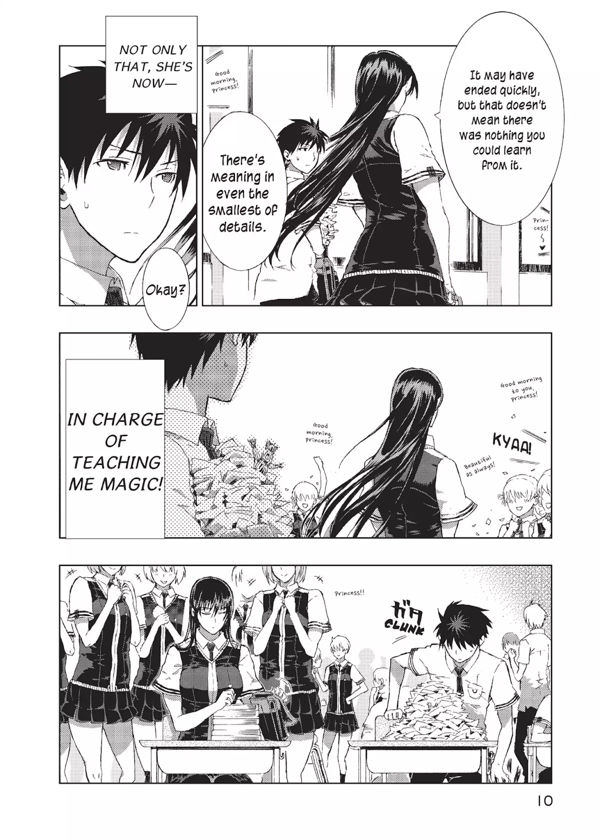 Witchcraft Works Chapter 5 page 10 - Chapter 5: Takamiya and Chronoire's Trap