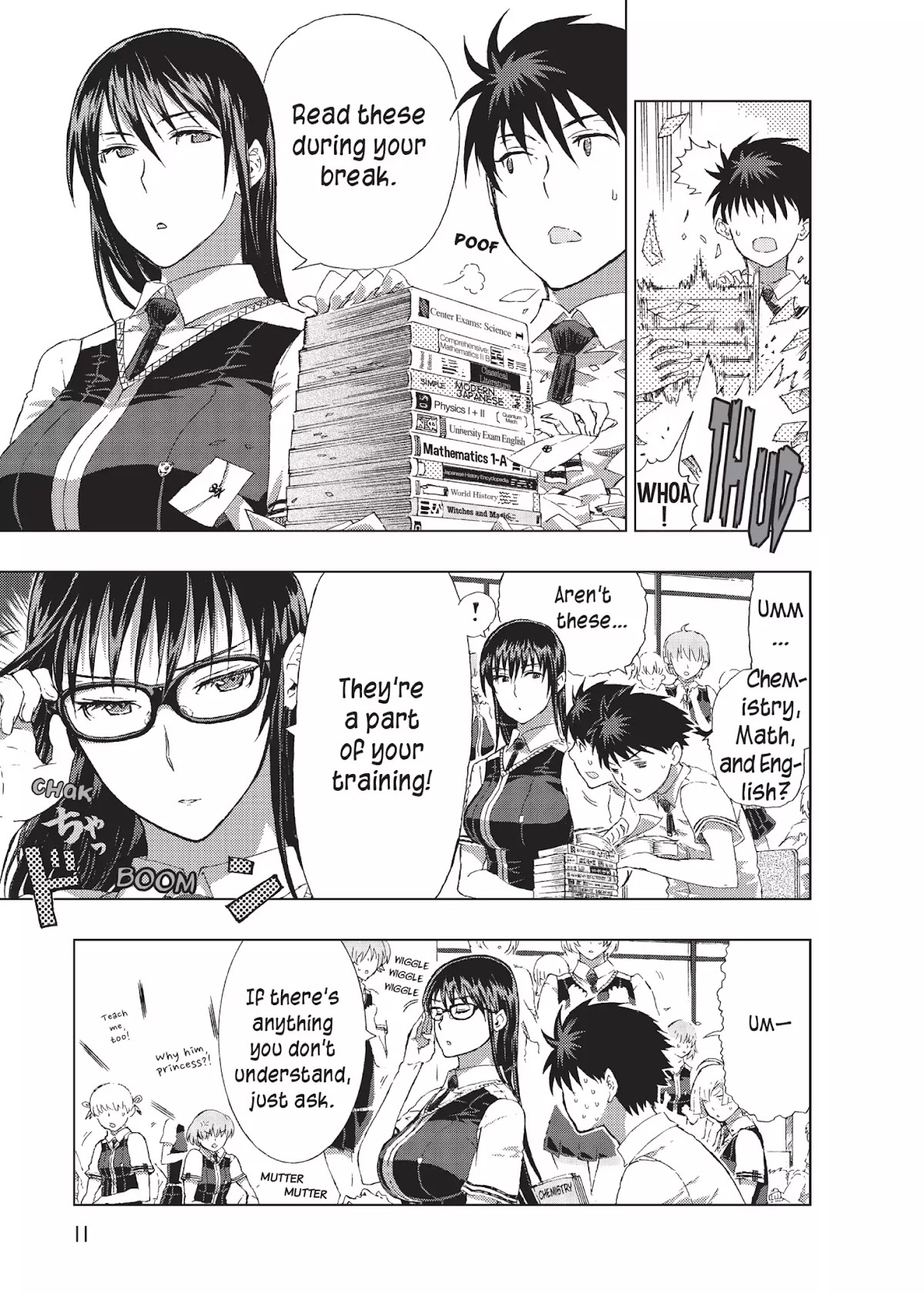 Witchcraft Works Chapter 5 page 11 - Chapter 5: Takamiya and Chronoire's Trap