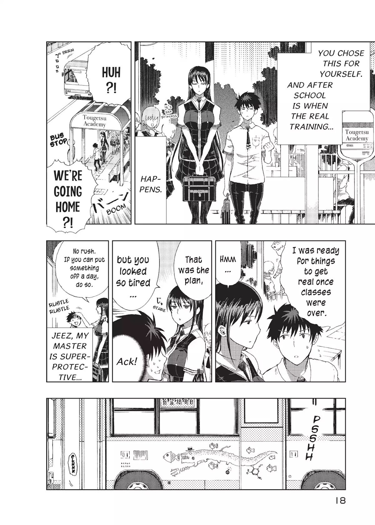 Witchcraft Works Chapter 5 page 18 - Chapter 5: Takamiya and Chronoire's Trap