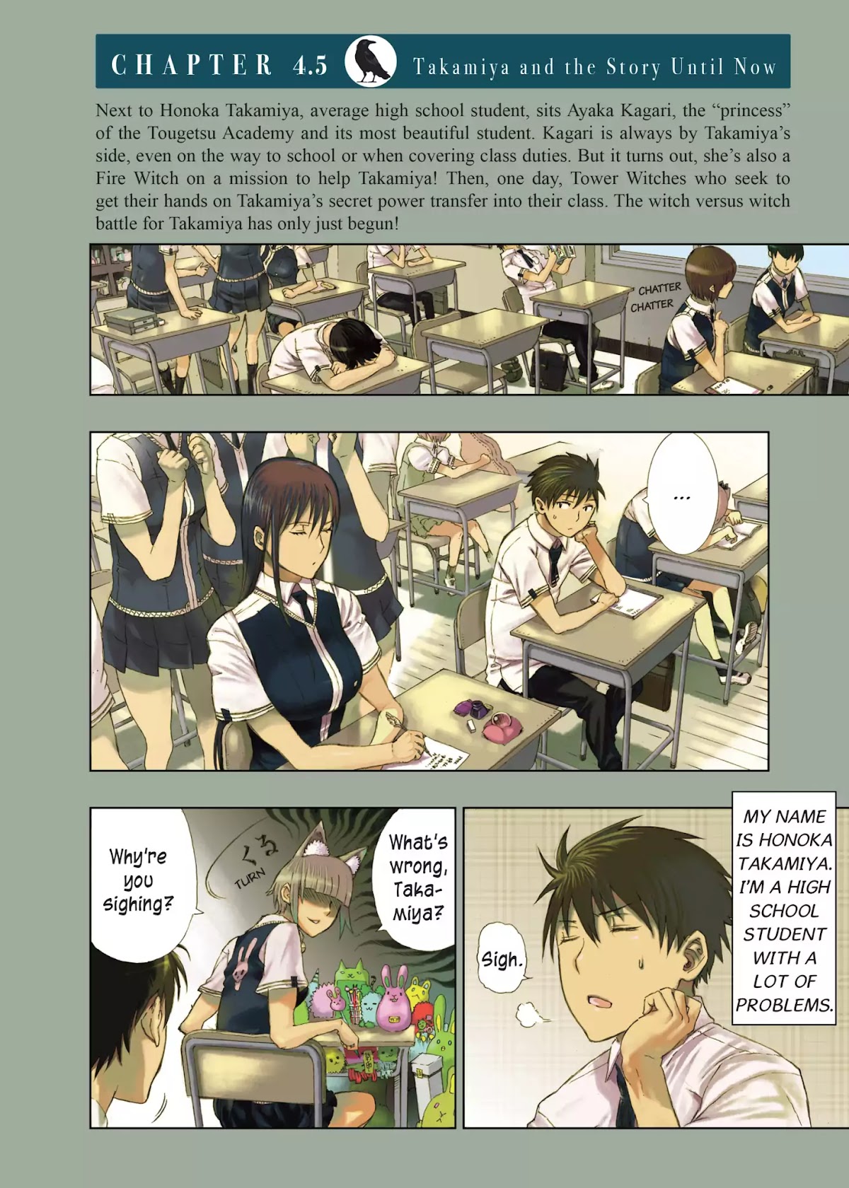 Witchcraft Works Chapter 5 page 3 - Chapter 5: Takamiya and Chronoire's Trap