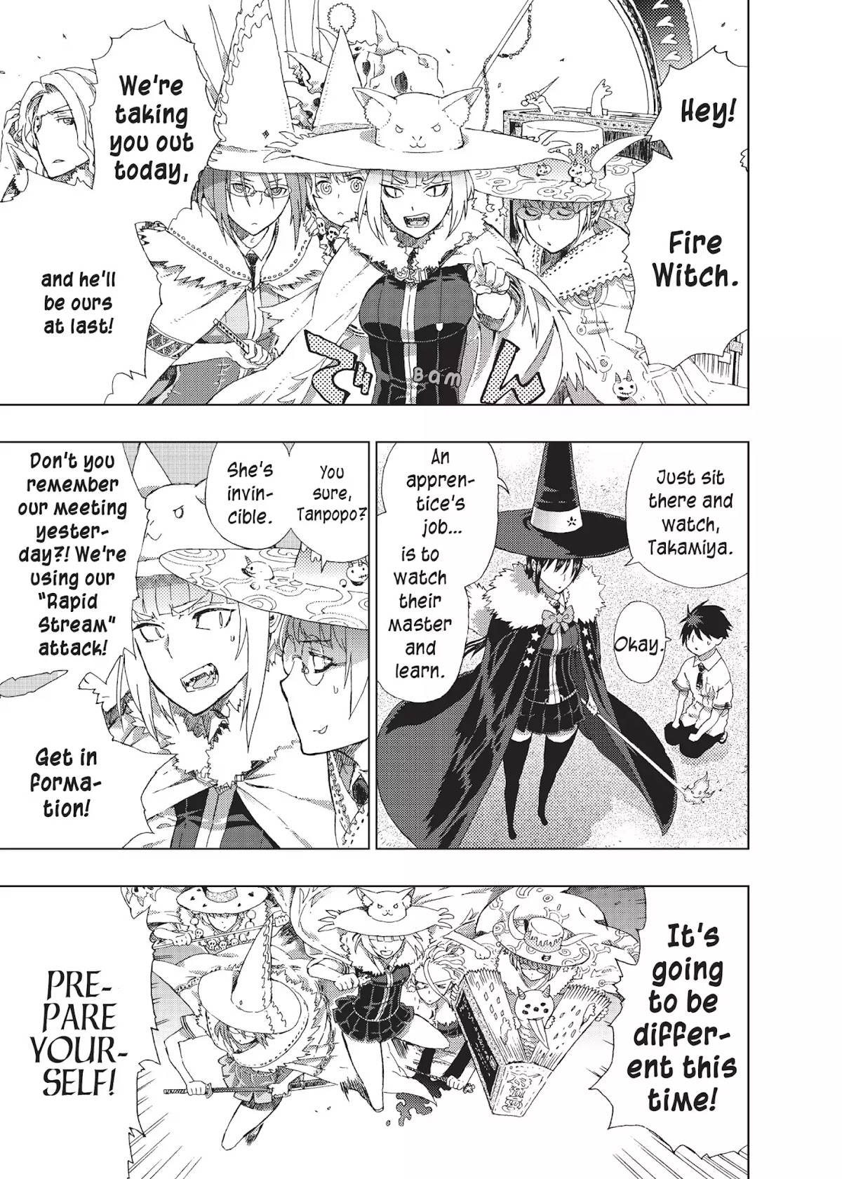 Witchcraft Works Chapter 5 page 6 - Chapter 5: Takamiya and Chronoire's Trap
