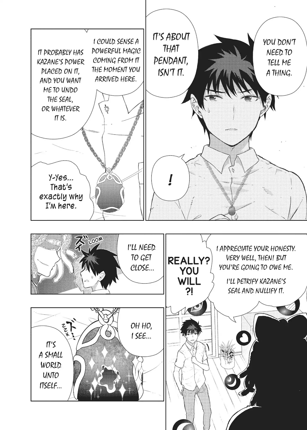 Witchcraft Works Chapter 51 page 14 - Chapter 51: Takamiya and the Pendant's World (Part 1)