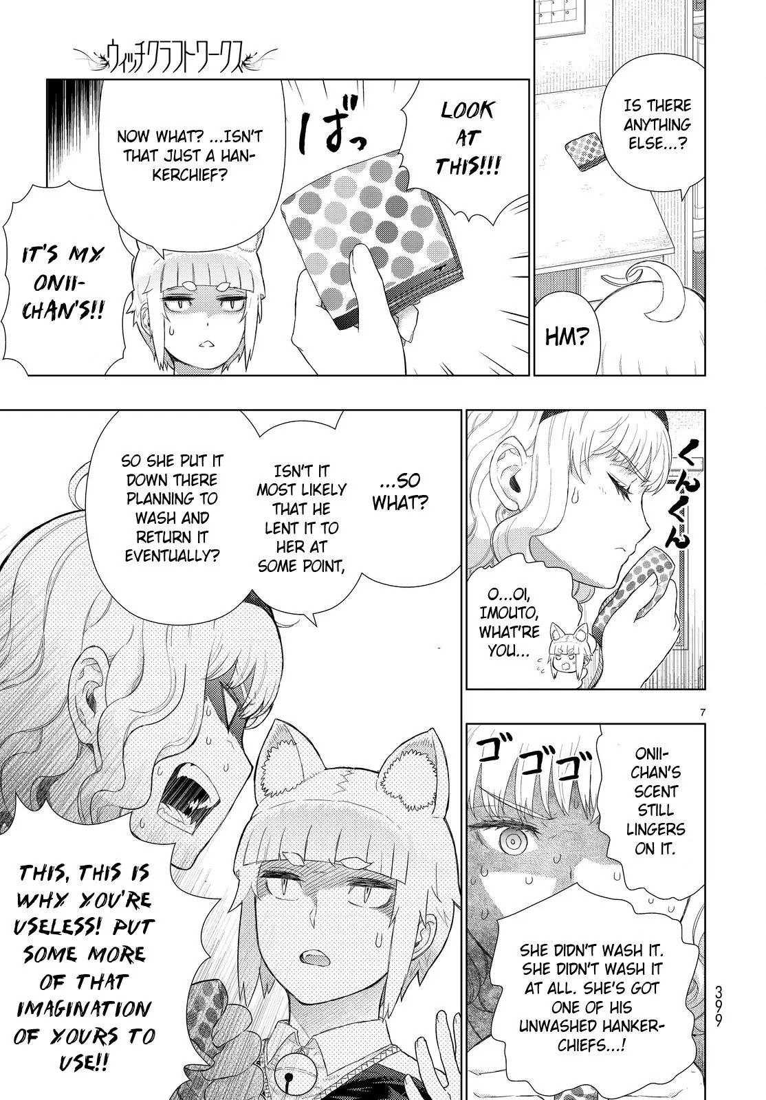 Witchcraft Works Chapter 54.6 page 7 - Extra Chapter: Kasumi-chan and Kitty-Ears' Exploratory Party