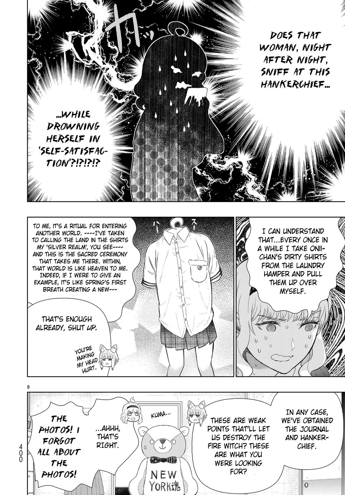 Witchcraft Works Chapter 54.6 page 8 - Extra Chapter: Kasumi-chan and Kitty-Ears' Exploratory Party