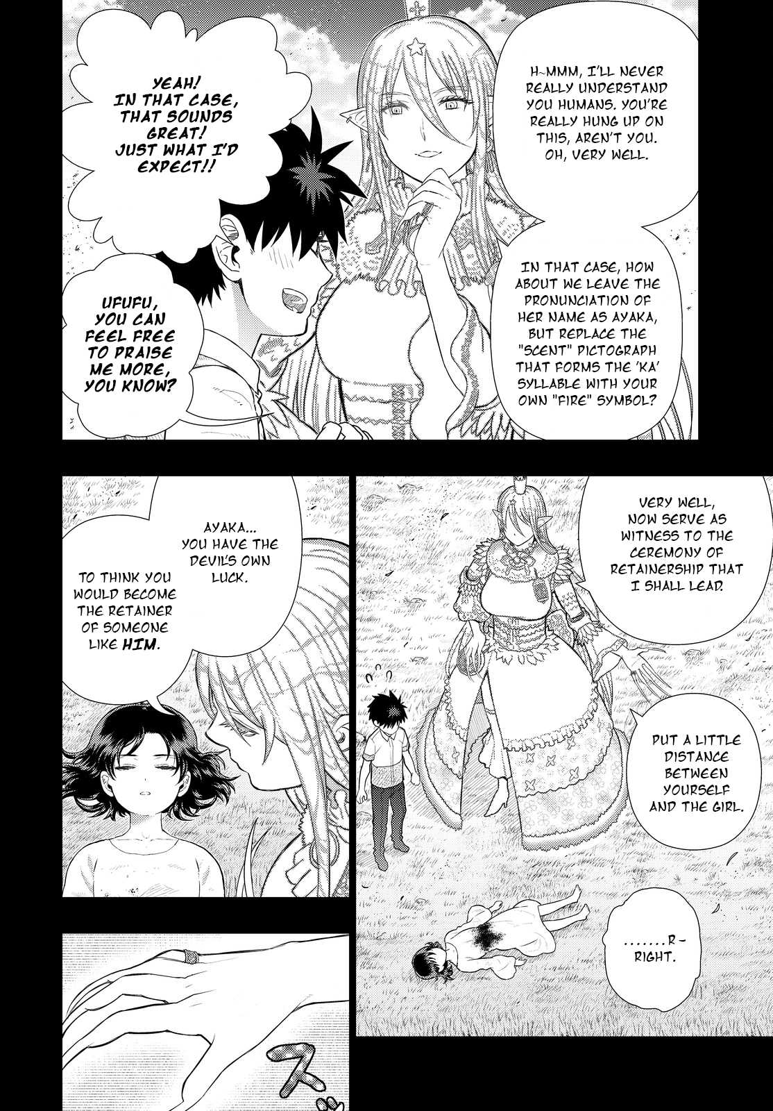 Witchcraft Works Chapter 58 page 4 - Chapter 58 : Takamiya-kun and the World in the Pendant, Part 8
