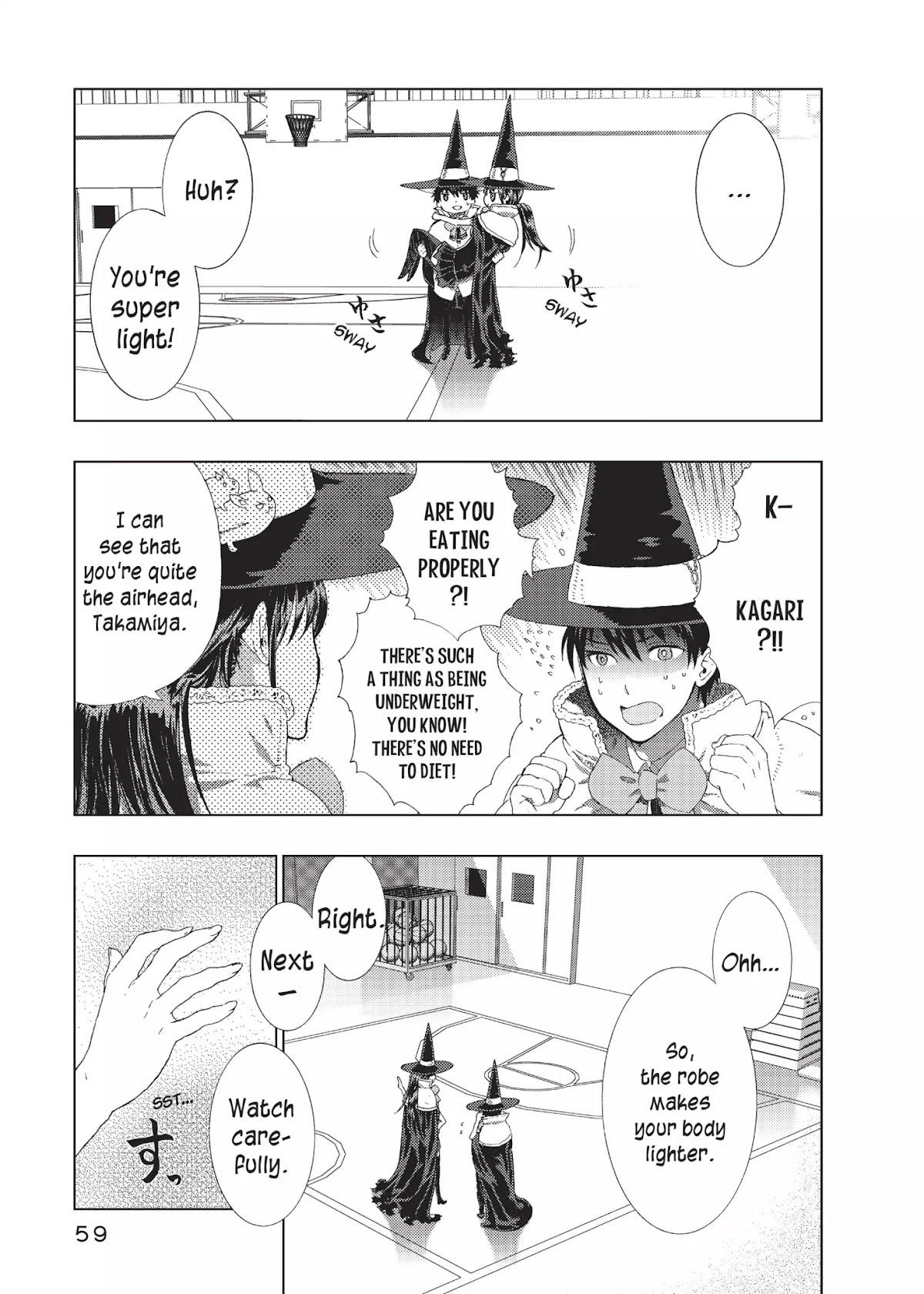 Witchcraft Works Chapter 6 page 12 - Chapter 6: Takamiya and Kagari's After-school Lessons
