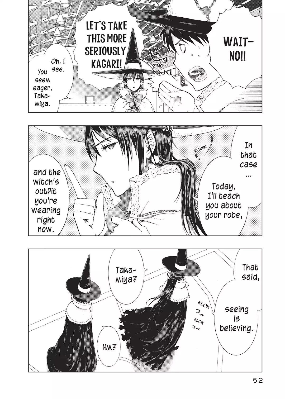 Witchcraft Works Chapter 6 page 5 - Chapter 6: Takamiya and Kagari's After-school Lessons