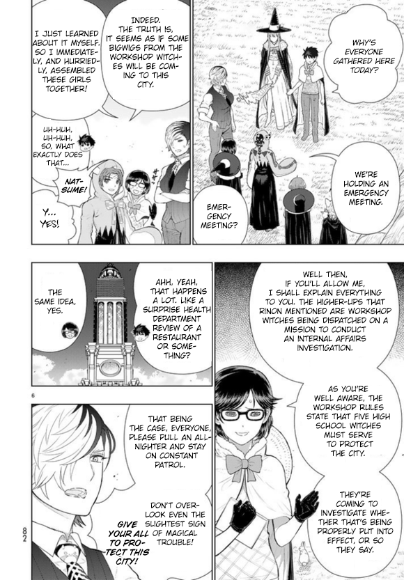 Witchcraft Works Chapter 60 page 7 - Chapter 60 : Takamiya-kun and the Rules of the Workshop