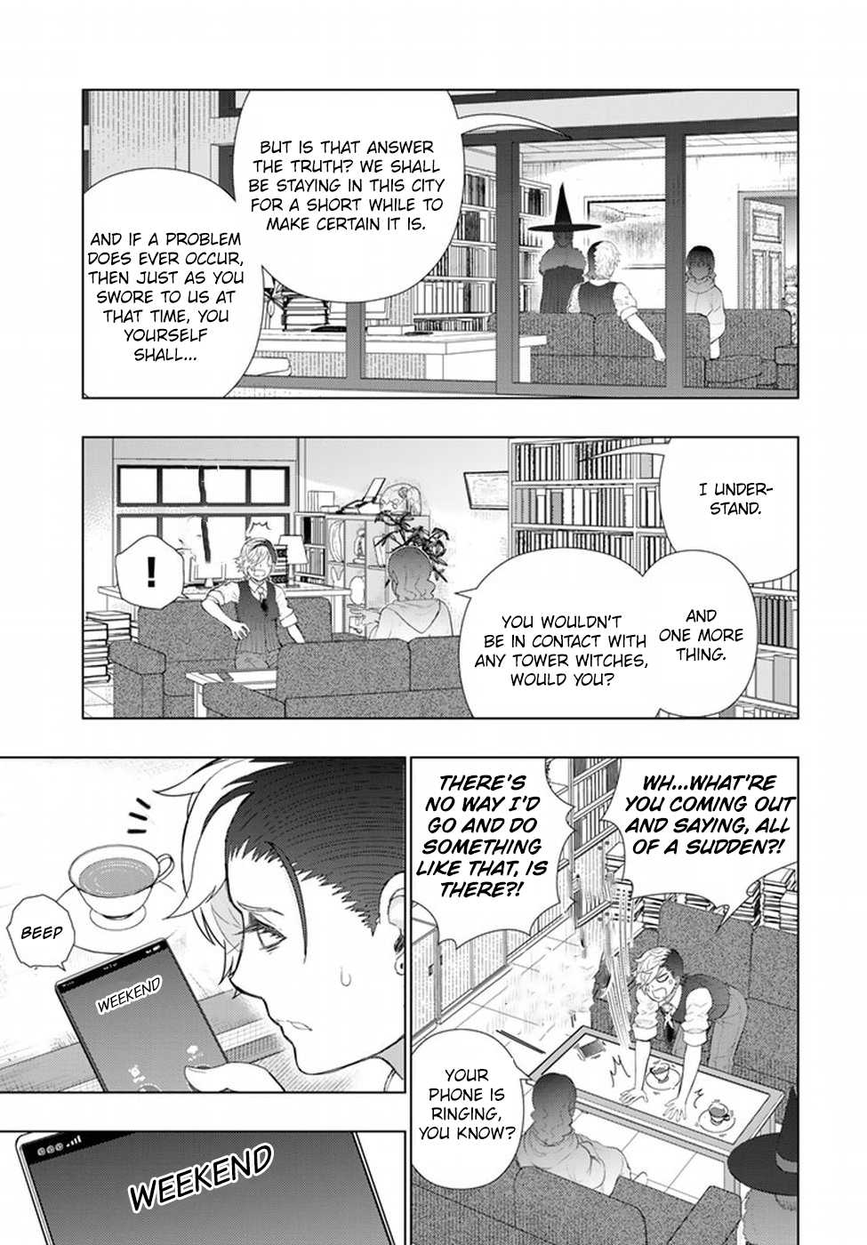 Witchcraft Works Chapter 61 page 13 - Chapter 61 : Takamiya-kun and the Chairwoman's Melancholy