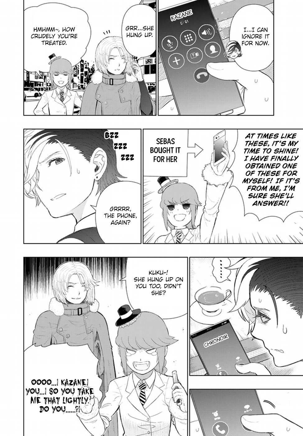 Witchcraft Works Chapter 61 page 14 - Chapter 61 : Takamiya-kun and the Chairwoman's Melancholy