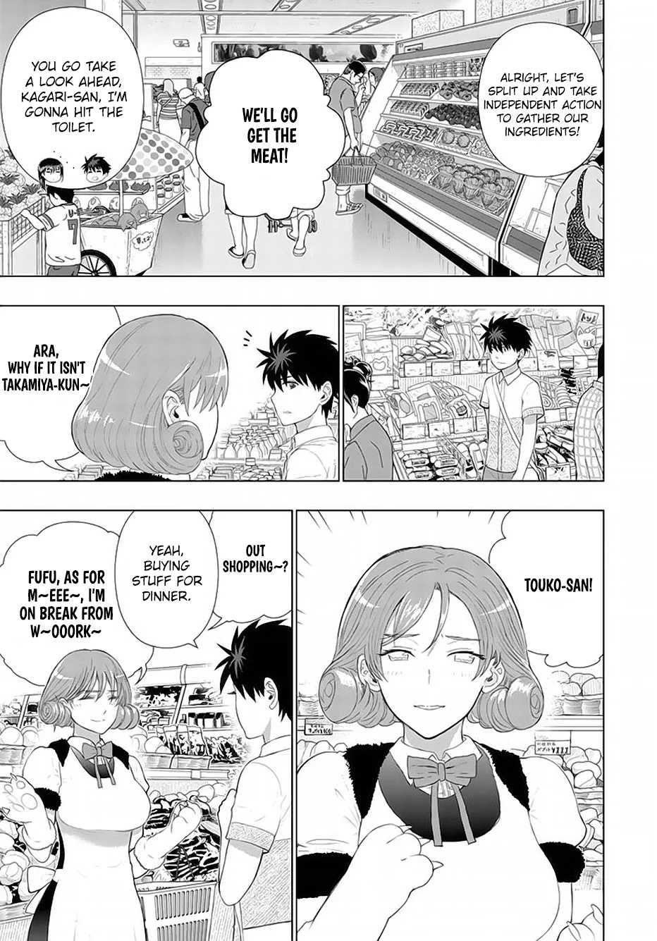 Witchcraft Works Chapter 62 page 12 - Chapter 62 : Takamiya-kun and the Dinner Party over Summer Break
