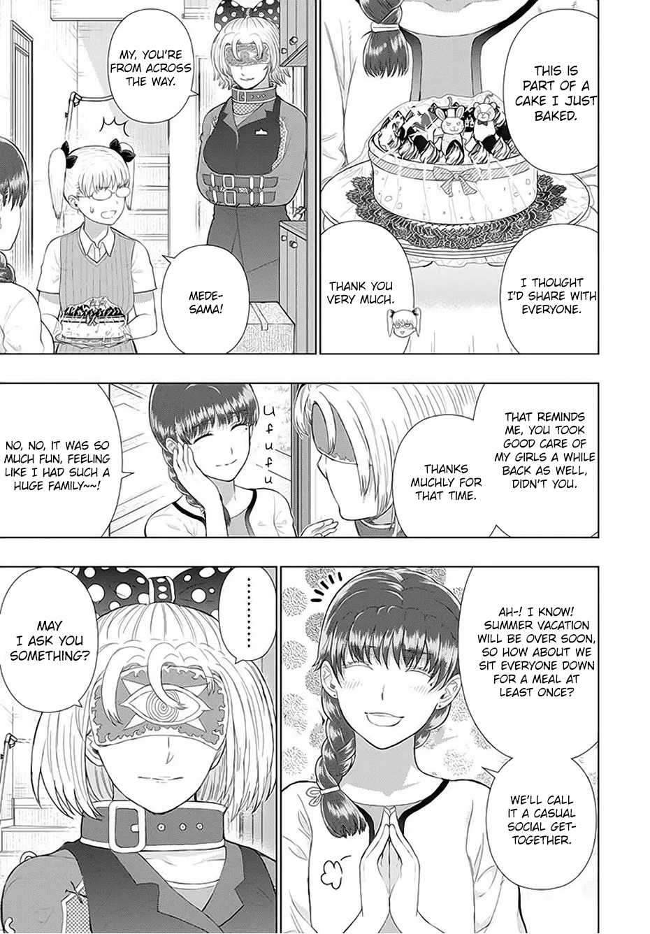 Witchcraft Works Chapter 62 page 4 - Chapter 62 : Takamiya-kun and the Dinner Party over Summer Break