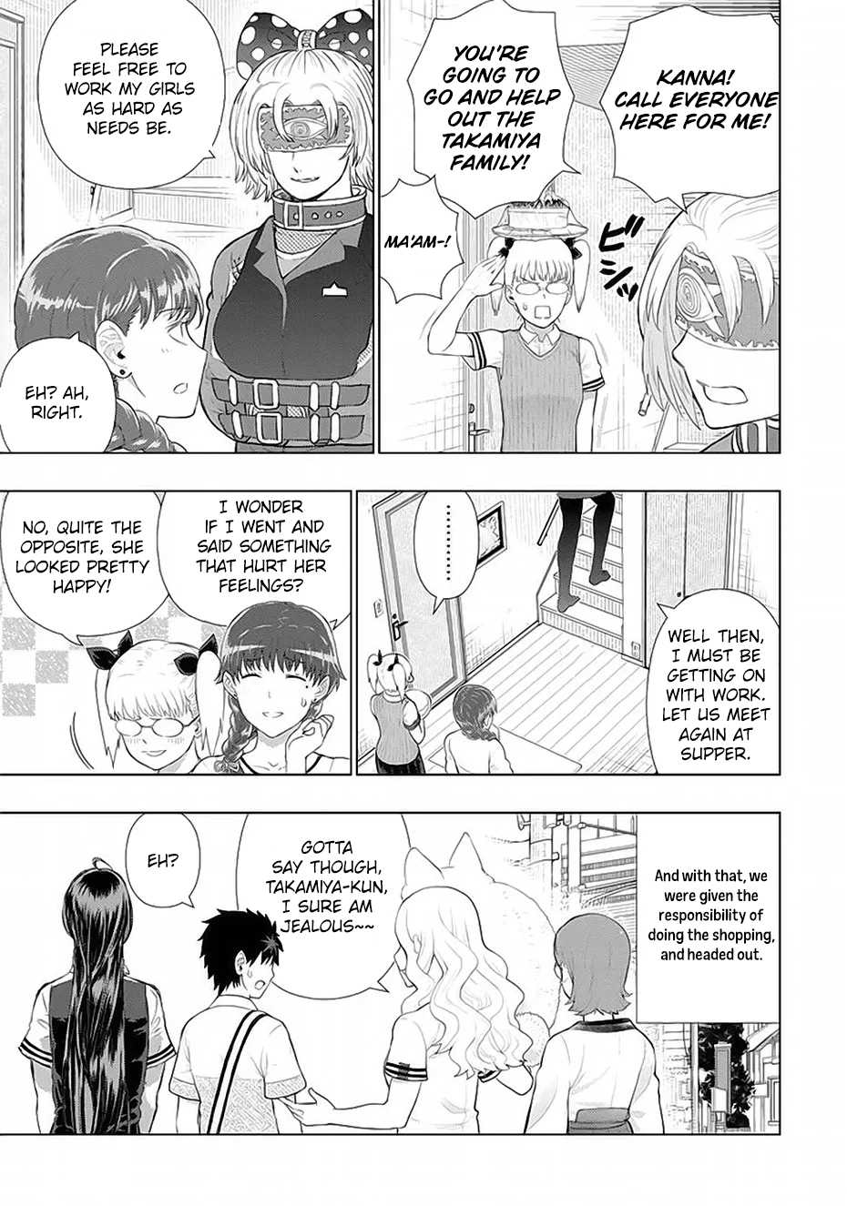 Witchcraft Works Chapter 62 page 6 - Chapter 62 : Takamiya-kun and the Dinner Party over Summer Break