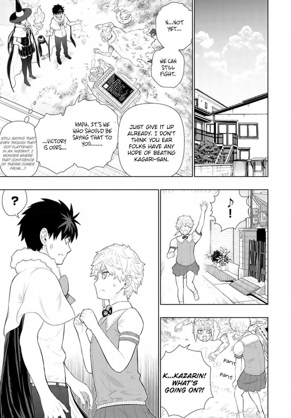 Witchcraft Works Chapter 63 page 14 - Chapter 63 : Takamiya-kun and the Final Day of Summer Break