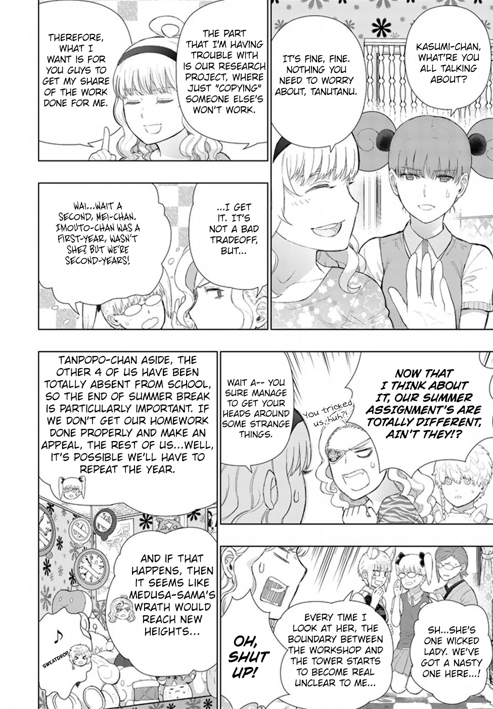 Witchcraft Works Chapter 63 page 5 - Chapter 63 : Takamiya-kun and the Final Day of Summer Break