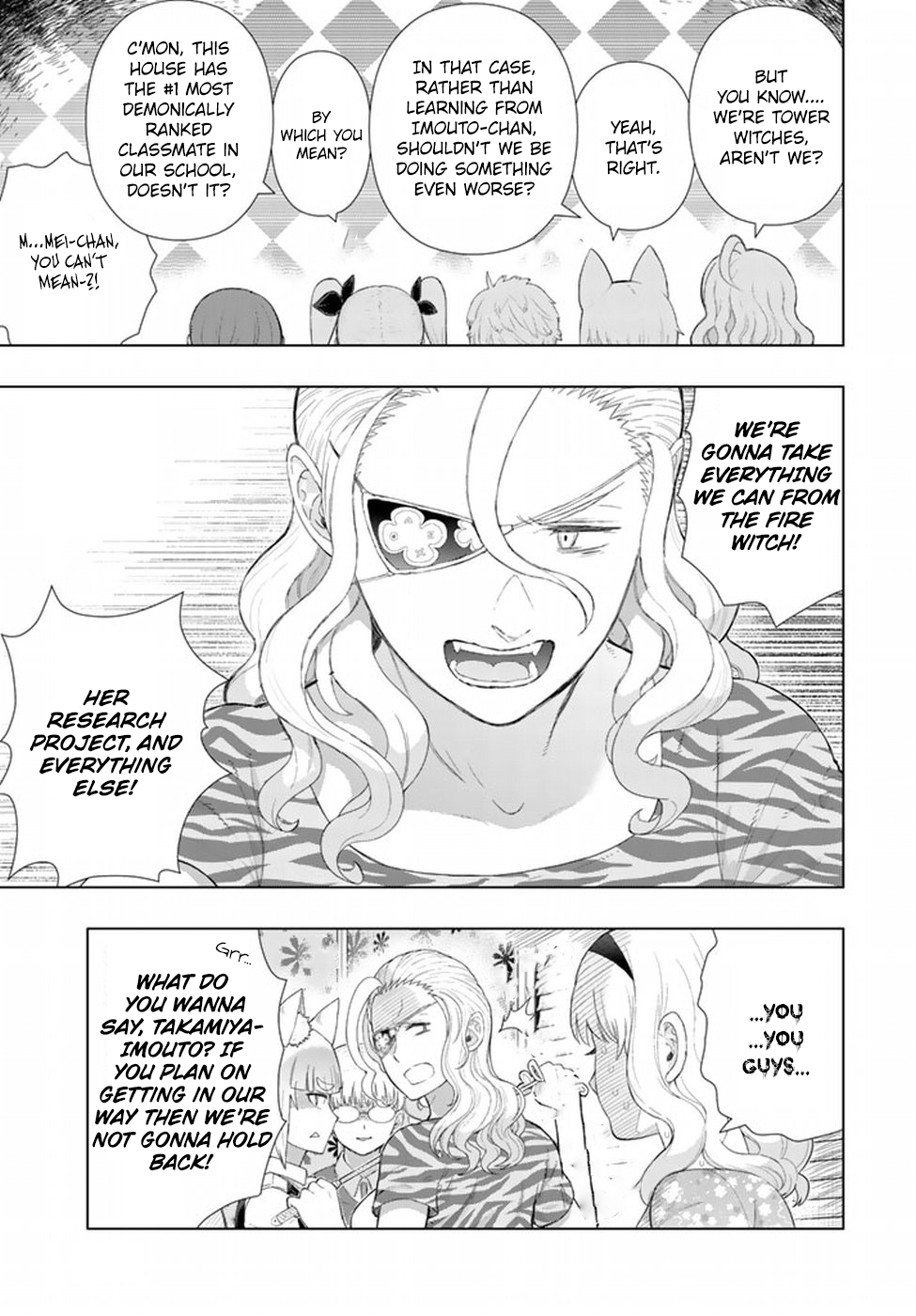 Witchcraft Works Chapter 63 page 6 - Chapter 63 : Takamiya-kun and the Final Day of Summer Break