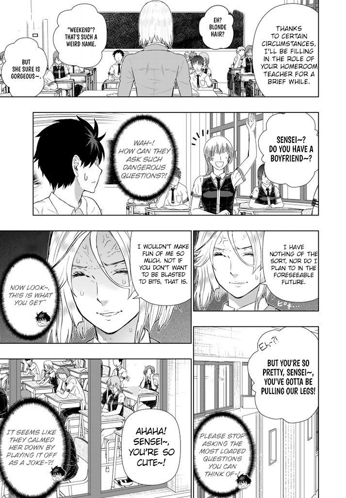Witchcraft Works Chapter 64 page 12 - Chapter 64 : Takamiya-kun and The Beginning of the New Semester
