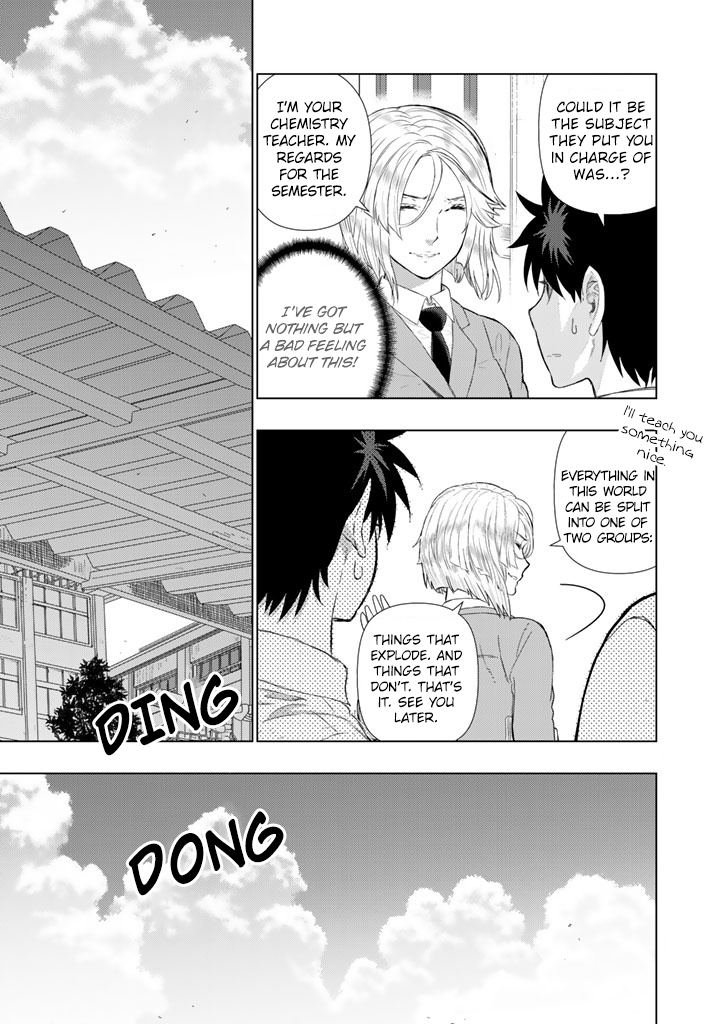Witchcraft Works Chapter 64 page 14 - Chapter 64 : Takamiya-kun and The Beginning of the New Semester