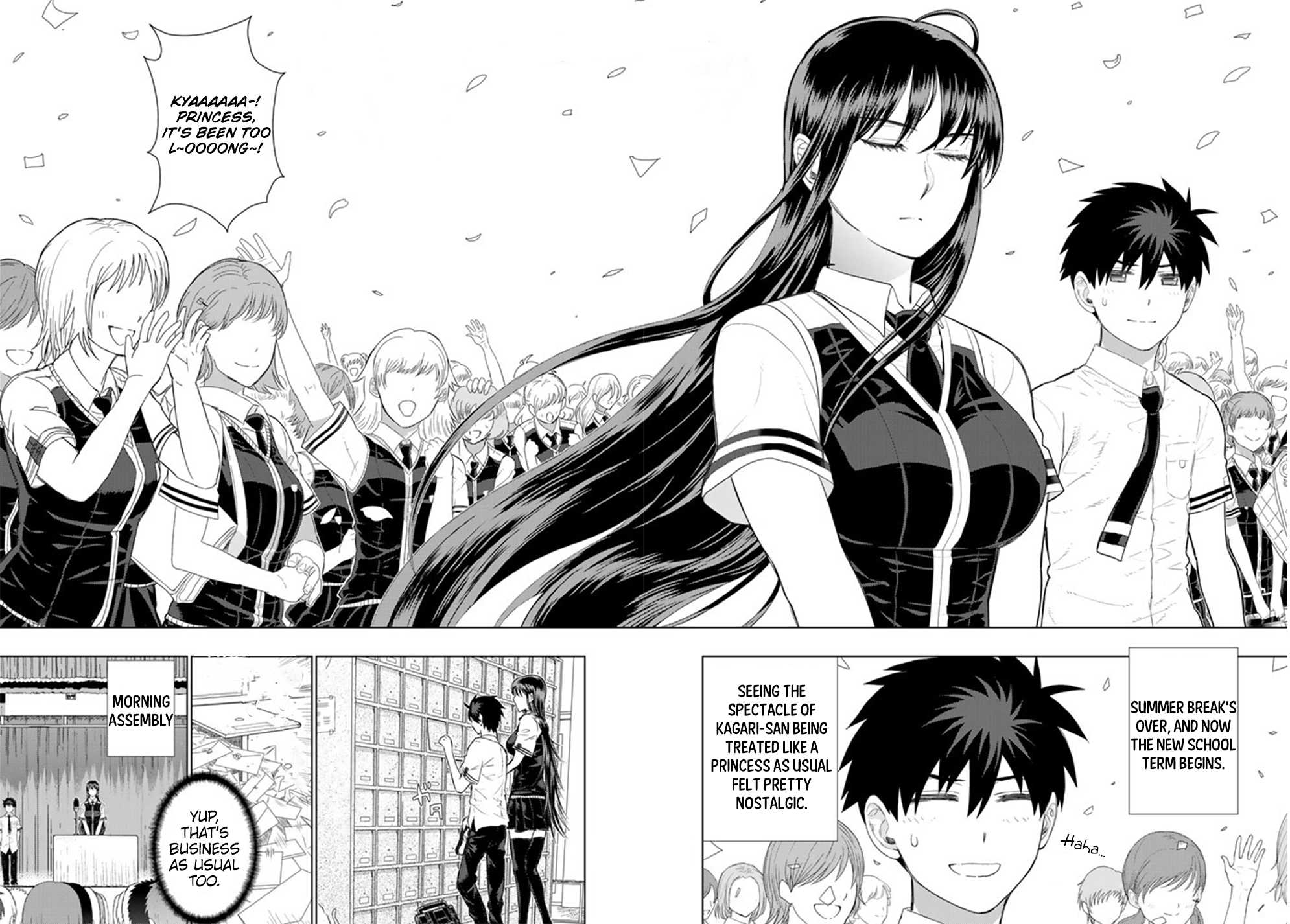 Witchcraft Works Chapter 64 page 6 - Chapter 64 : Takamiya-kun and The Beginning of the New Semester
