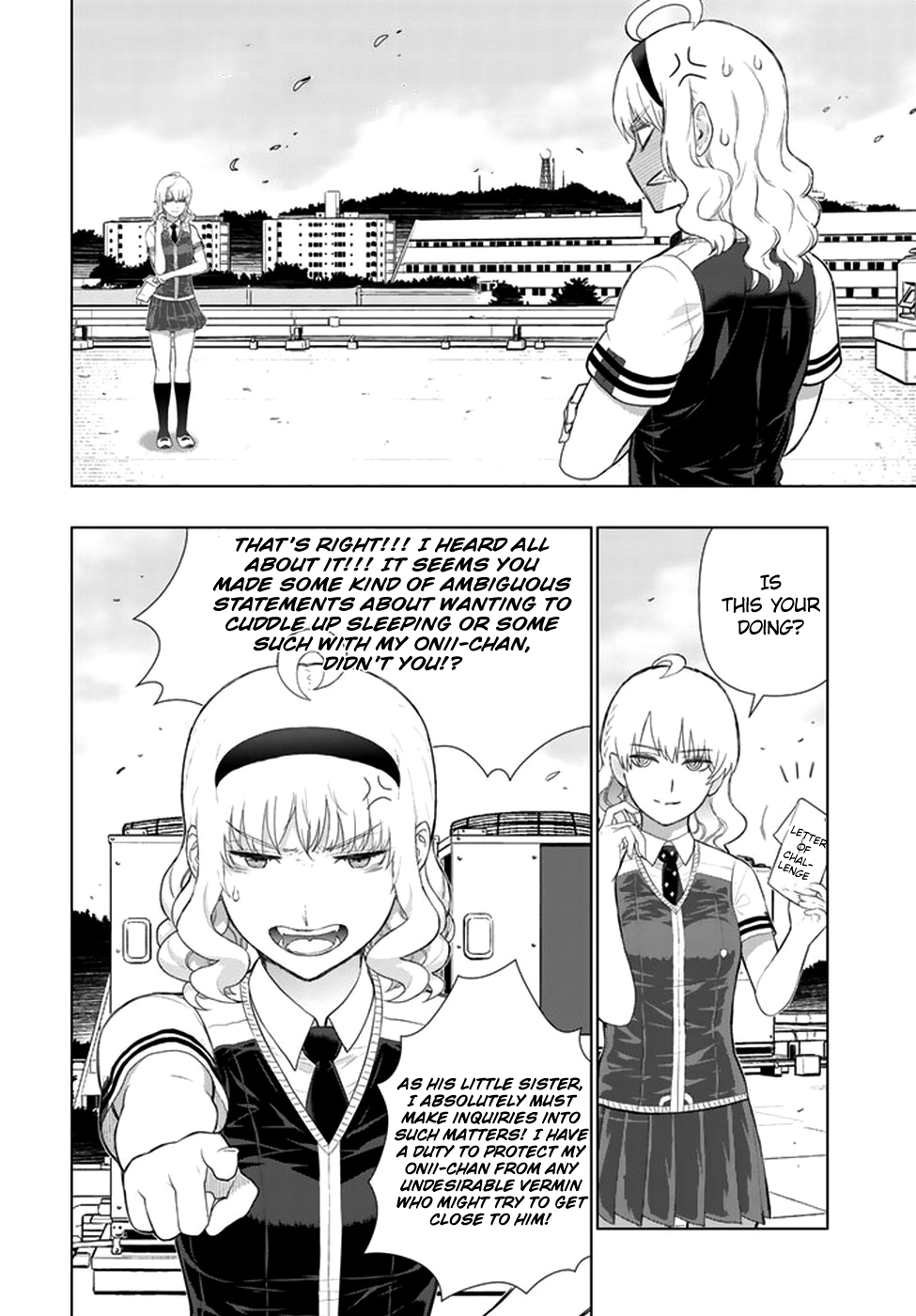 Witchcraft Works Chapter 65 page 13 - Chapter 65 : Takamiya-kun and the Mysterious Transfer Student