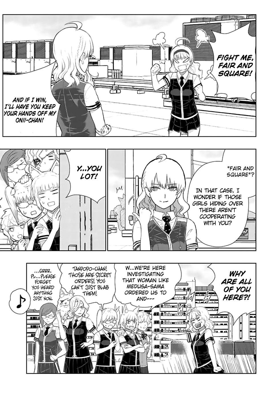 Witchcraft Works Chapter 65 page 14 - Chapter 65 : Takamiya-kun and the Mysterious Transfer Student