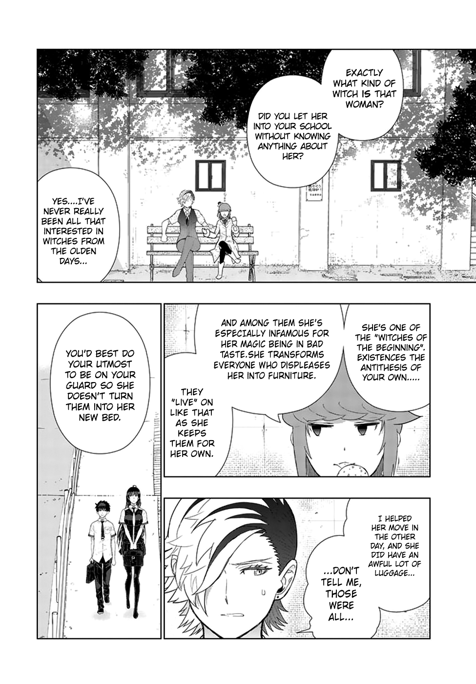Witchcraft Works Chapter 65 page 18 - Chapter 65 : Takamiya-kun and the Mysterious Transfer Student