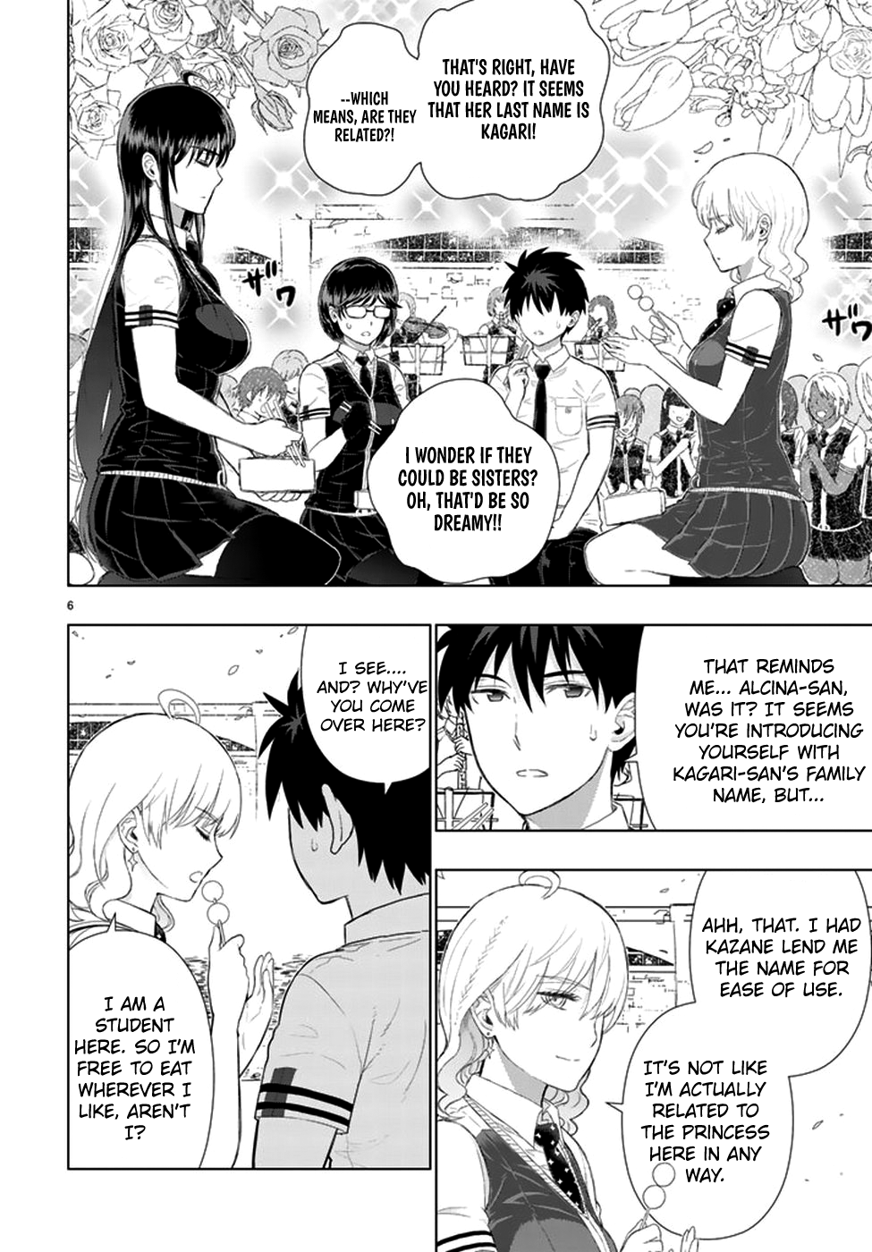 Witchcraft Works Chapter 65 page 6 - Chapter 65 : Takamiya-kun and the Mysterious Transfer Student