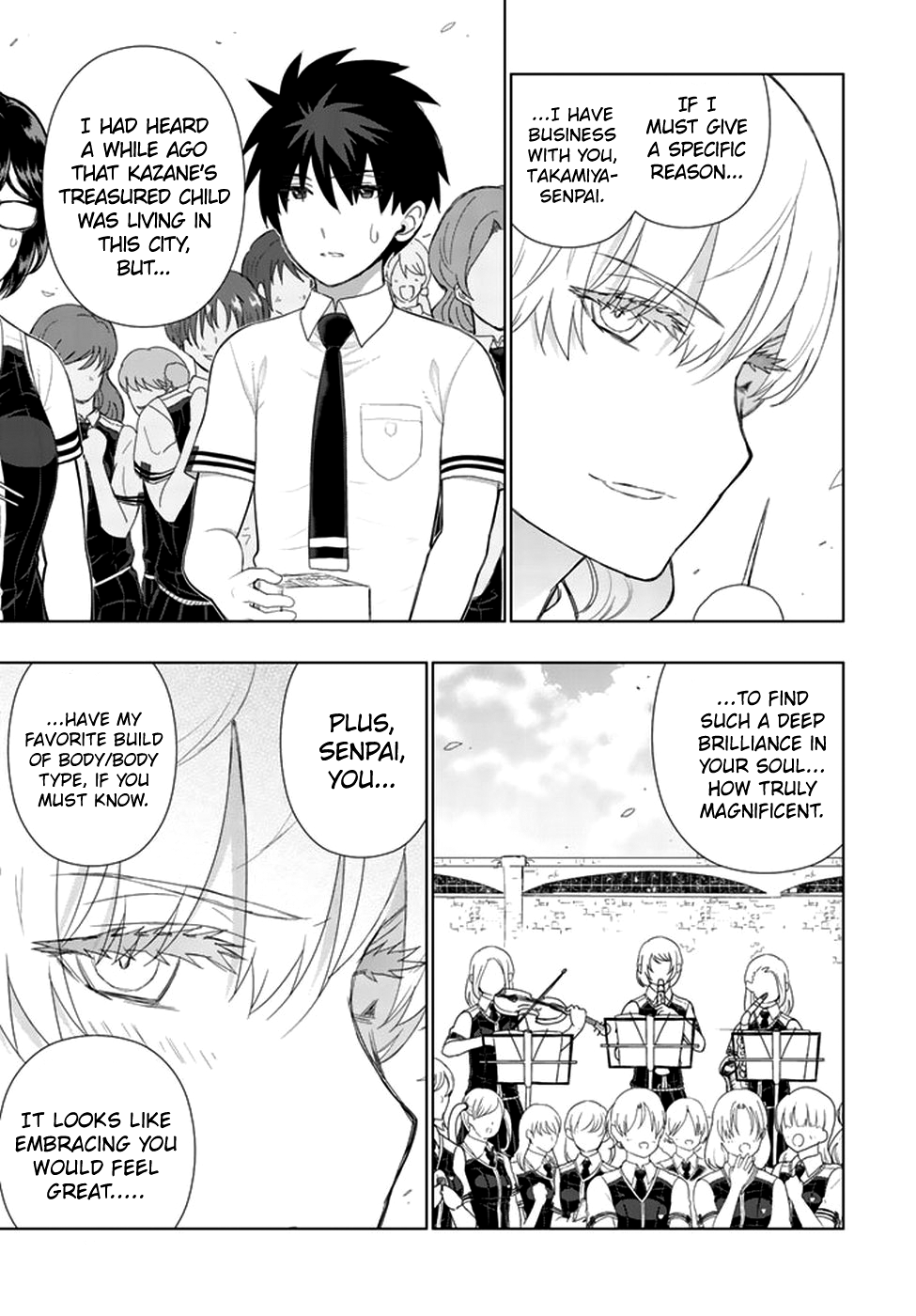 Witchcraft Works Chapter 65 page 7 - Chapter 65 : Takamiya-kun and the Mysterious Transfer Student