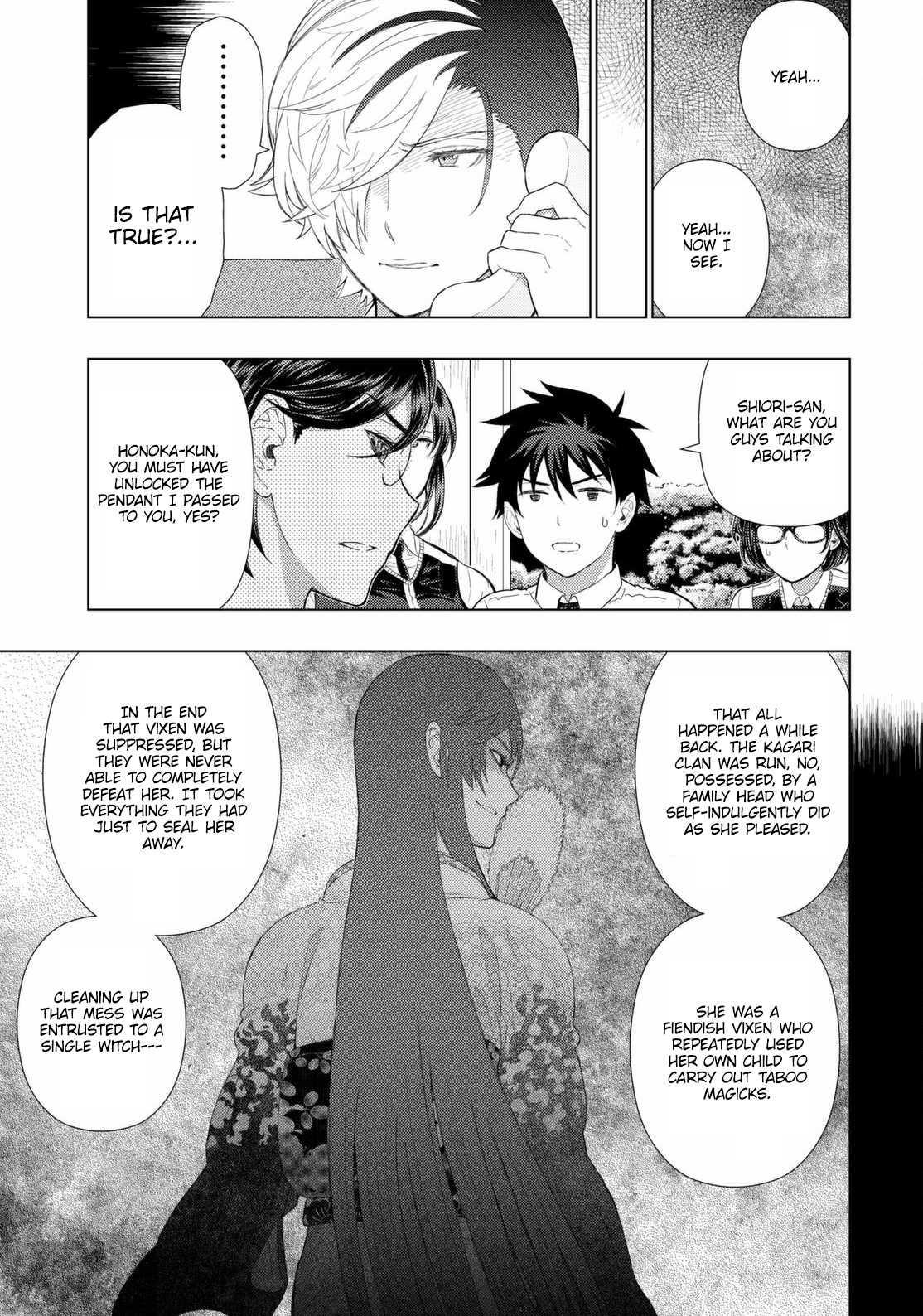 Witchcraft Works Chapter 67 page 19 - Chapter 67 : Takamiya-kun and the Mikage Family's Affairs