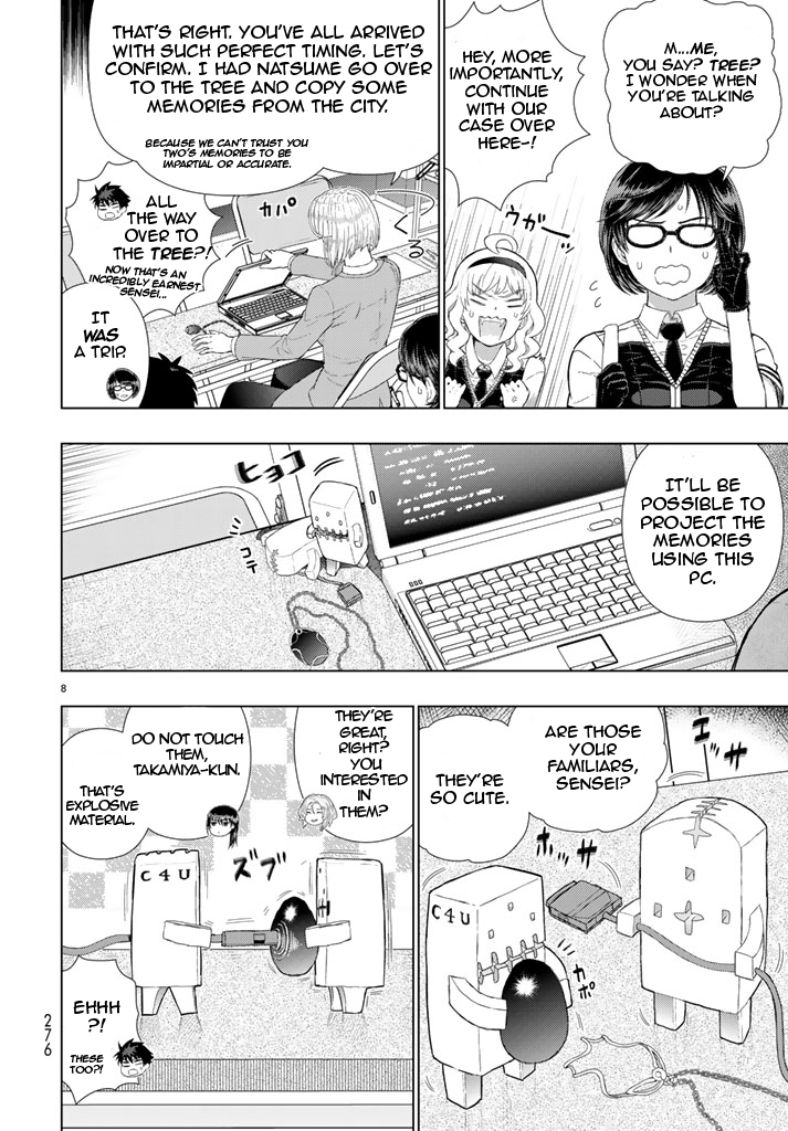Witchcraft Works Chapter 69 page 8 - Chapter 69: Takamiya-kun and Weekend-sensei