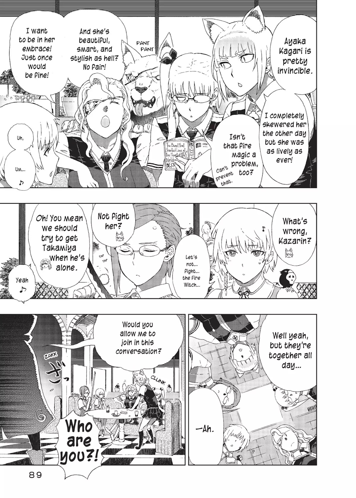 Witchcraft Works Chapter 7 page 1 - Chapter 7: Takamiya and His Mean Little Sister