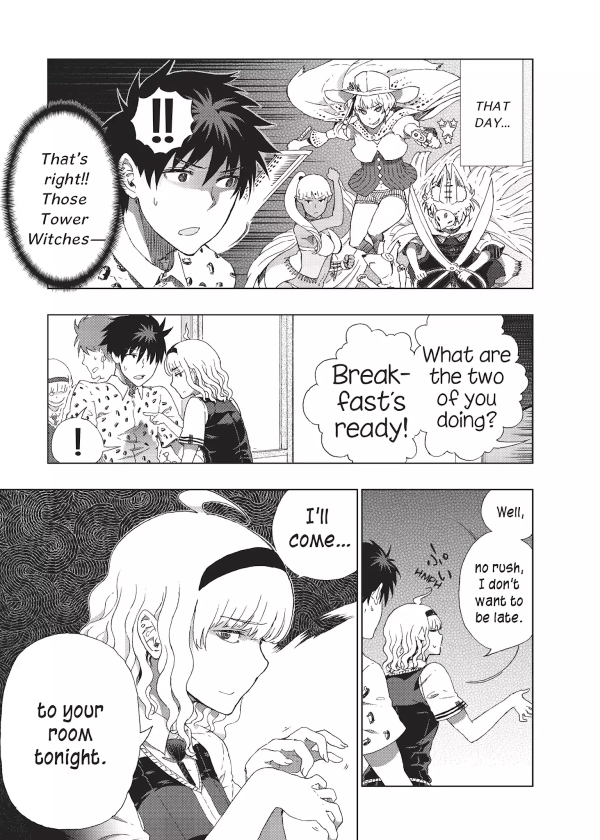Witchcraft Works Chapter 7 page 10 - Chapter 7: Takamiya and His Mean Little Sister