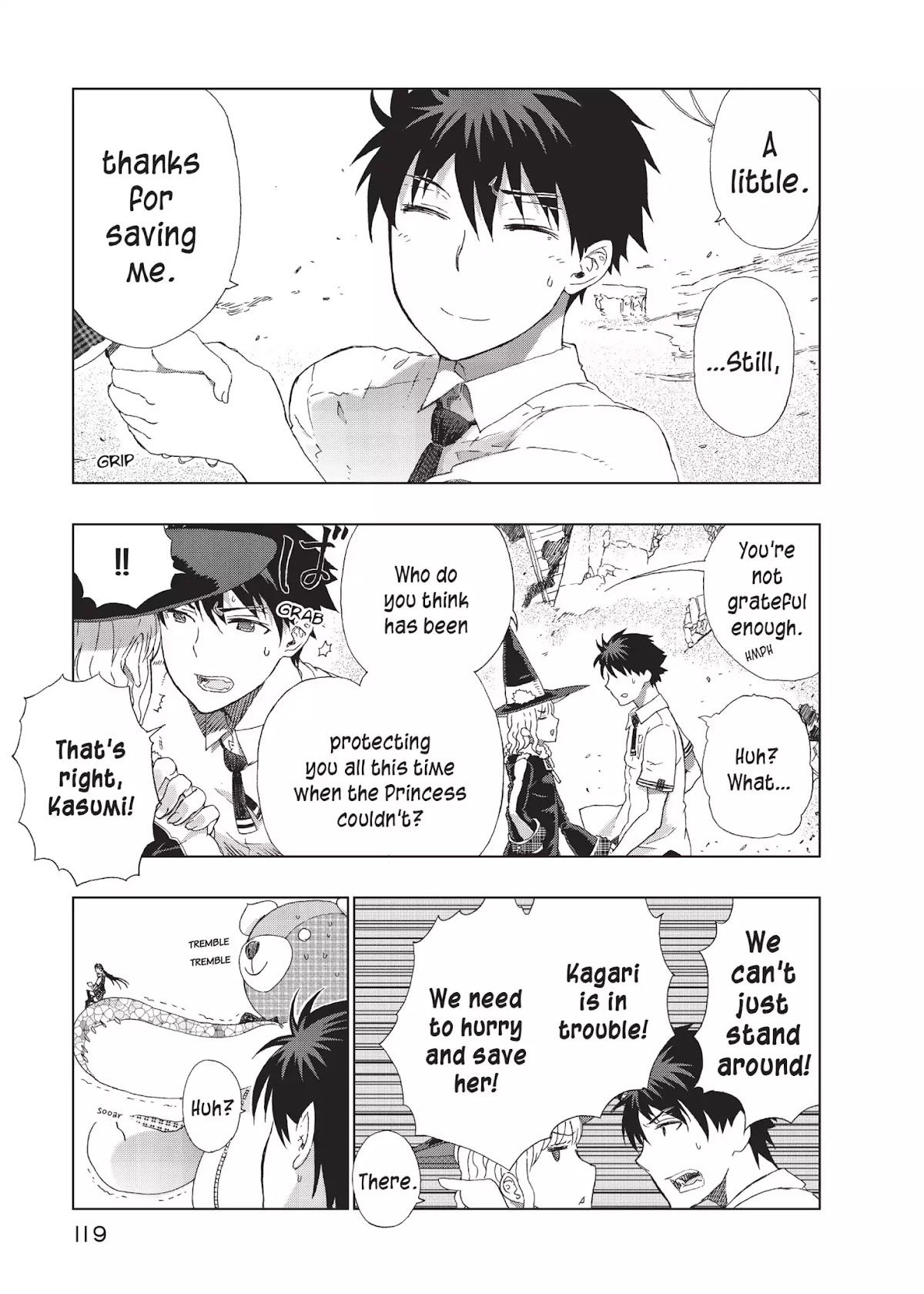 Witchcraft Works Chapter 7 page 29 - Chapter 7: Takamiya and His Mean Little Sister