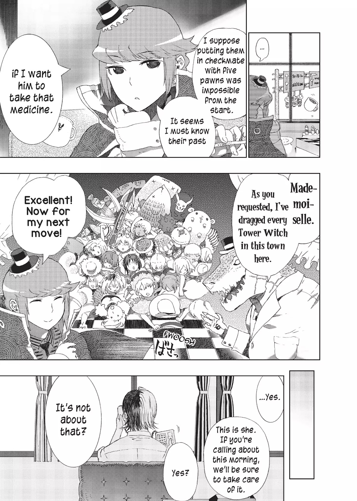 Witchcraft Works Chapter 7 page 36 - Chapter 7: Takamiya and His Mean Little Sister