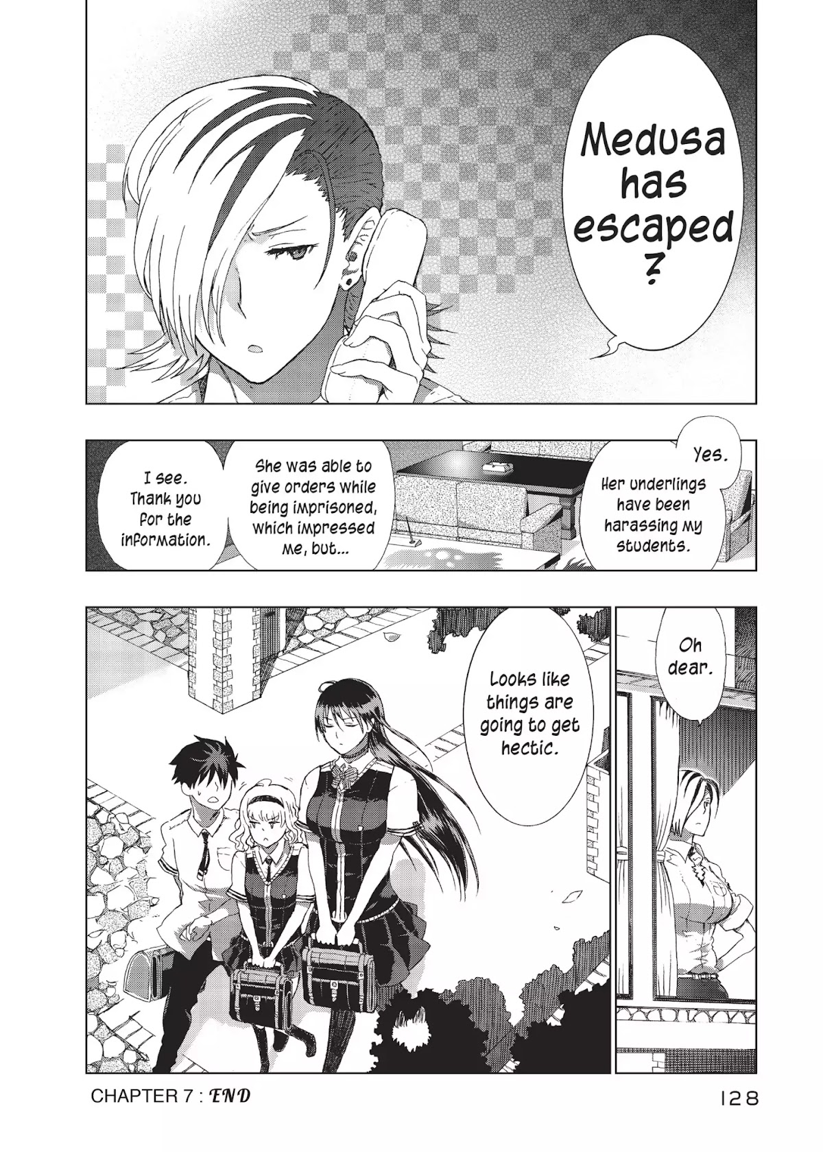 Witchcraft Works Chapter 7 page 37 - Chapter 7: Takamiya and His Mean Little Sister