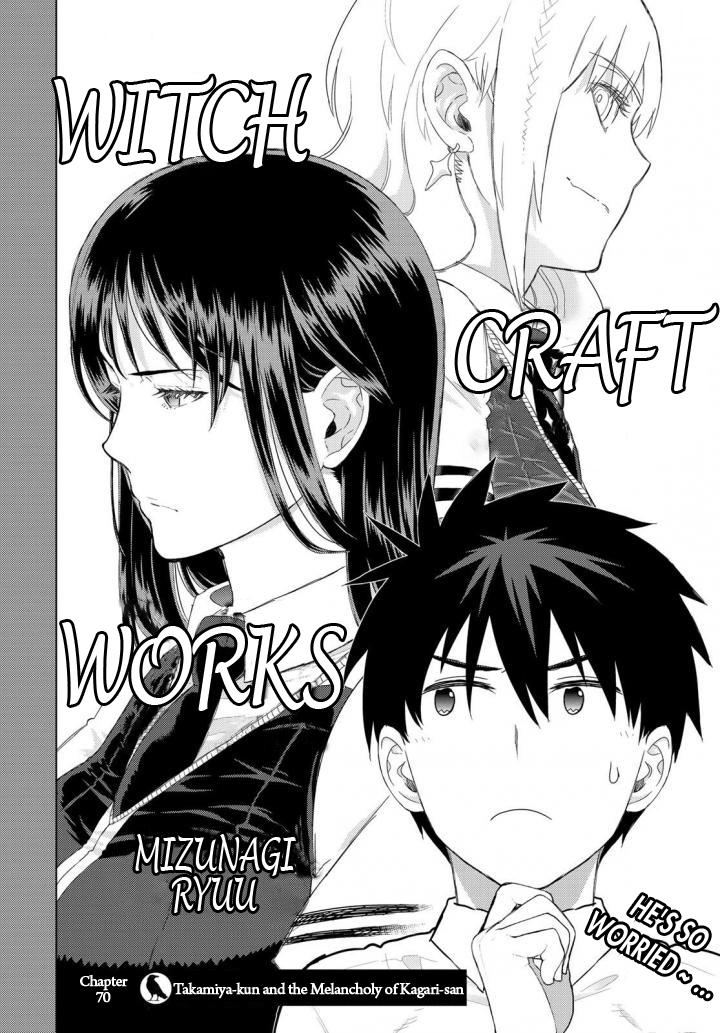 Witchcraft Works Chapter 70 page 2 - Chapter 70: Takamiya-kun and the Melancholy of Kagari-san