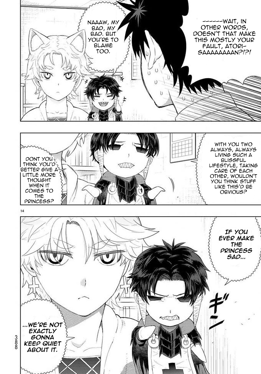 Witchcraft Works Chapter 71 page 14 - Chapter 71: Living Under the Same Roof as Kagari-san