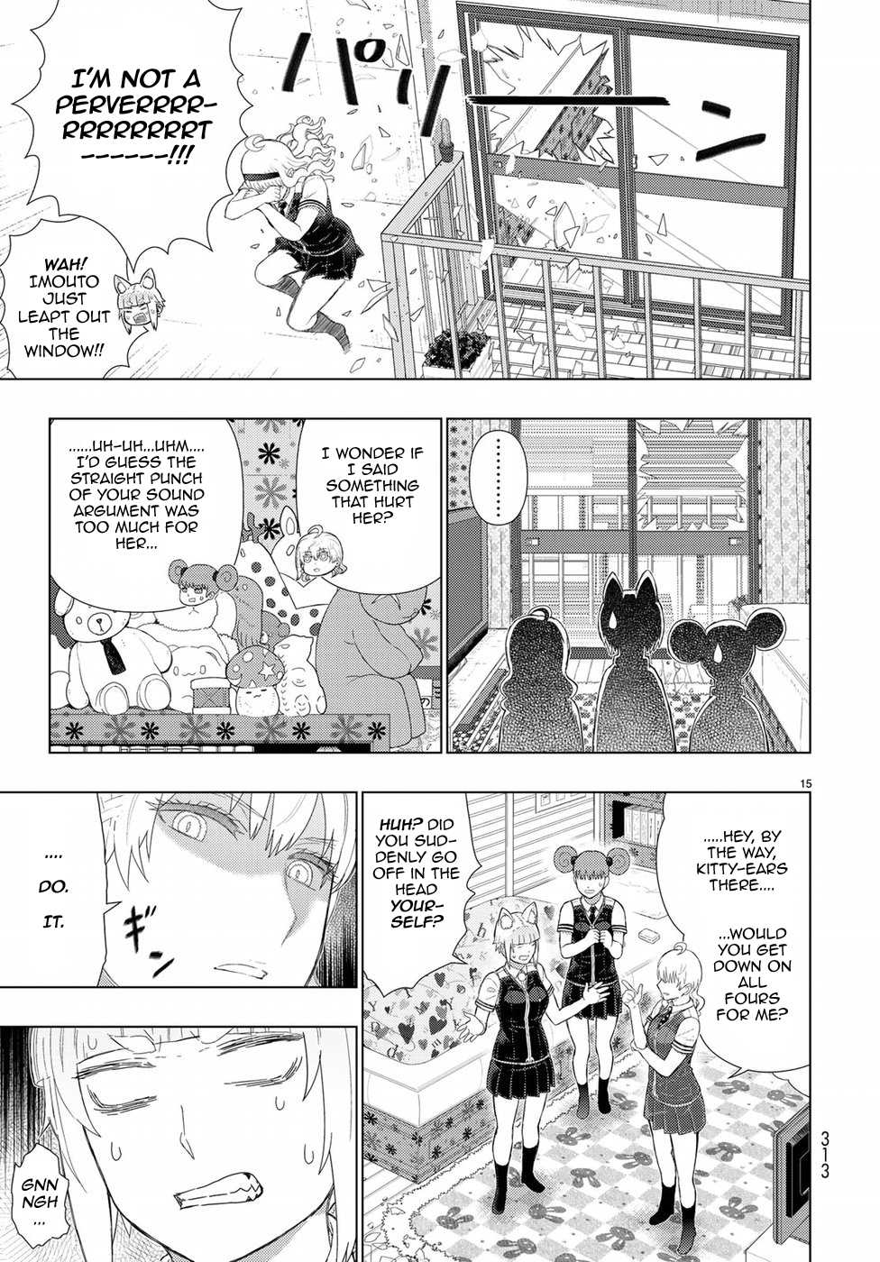 Witchcraft Works Chapter 72 page 15 - Chapter 72: Takamiya-kun and His Little Sister's Friends